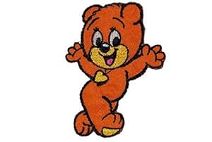 Bussi Bär 6,2 cm * 8,6 cm Bügelbild Aufnäher Applikation Patch