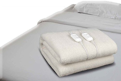 Preisvergleich Produktbild Elektrische Wärmeunterbett Wärmematte Heizmatte Bettdecke Heizdecke syntetische Wolle 160x140 cm