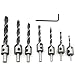Produktbild SODIAL 7 Stuecke Senker Bohrer Set Schraube Holzbearbeitung Fase Werkzeug Tischler Reibahle Kernbohrer 3-10mm