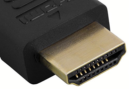 mumbi HDMI High Speed Kabel für 3D 1080p Full HD / HDMI A Stecker auf HDMI A Stecker – abwärtskompatibel VERGOLDETE Kontakte 7,5m - 5