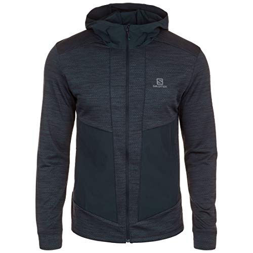 Preisvergleich Produktbild Salomon Outline Mid Kapuzenjacke Herren dunkelblau, XXL