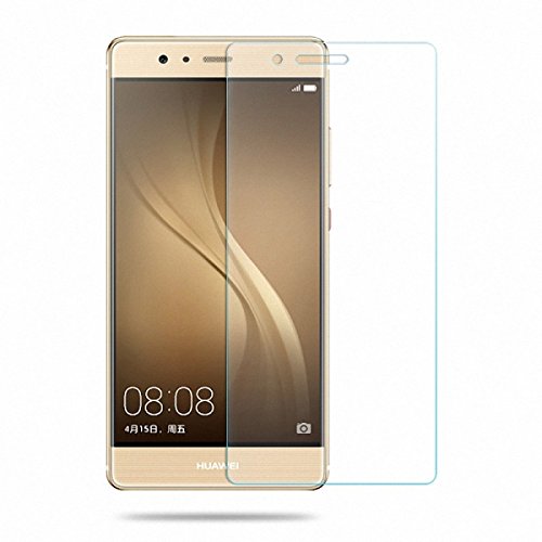 P9 – SET 1X – Film Panzerglas Glas Schutzglas Hartglas für HUAWEI ASCEND P9 5.2″ – Wi-Fi Lte 4G Dual Sim 2,5D 9H Panzerfolie Schutz Folie Tempered Glass Touch Display + 1 trockenen Tuch + 1 feuchtes Tuch + Kunststoffverpackungen - 3