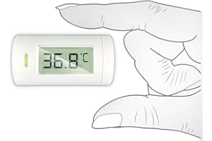 NORDITALIA, KFT-27 Termometro ad Infrarossi Tascabile per Febbre, Ultra-Compatto, Misura in 1 secondo