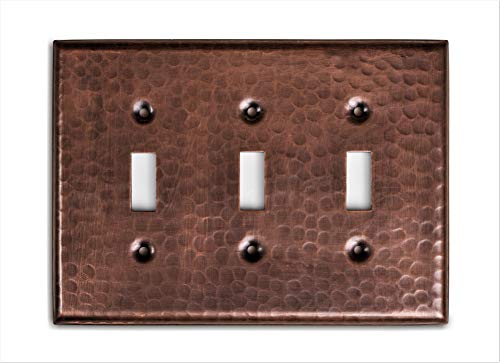 Preisvergleich Produktbild Monarch reines Kupfer gehämmert Switch Plate, 17009