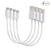Produktbild Micro USB Cable, upow 4 Paket wendbar Cable (0.2 m/7.9 Inch) Micro USB 2.0 Laden und Cord Syncing Kabel für Samsung, HTC, LG, Sony, Nokia, Google Nexus, Motorola und weitere Geräte Android (weiß)