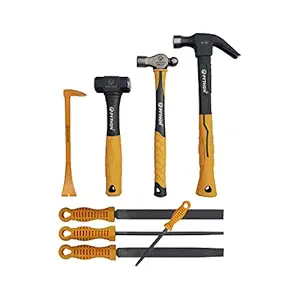 Python Home Tools & Files 8 Pcs Set