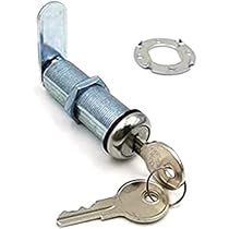 Verrou Pour Camping-car 19mm Avec 2 Clés - Résistant Aux Intempéries, Pour Tiroirs Et Portes De Compartiments