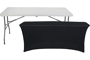 7H SEVEN HOUSE Table pliante 150 cm blanche + housse de restauration 7 house