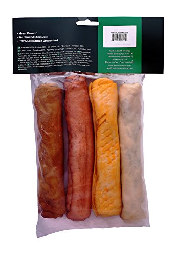 Bravo-Natural-Rawhide-Dog-Chew-Rolls-Beef-Bacon-LambCheese-Flavour-2-Pack