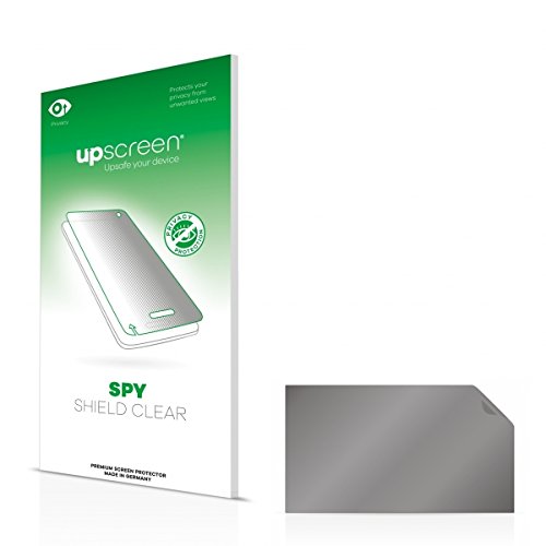 upscreen Spy Shield Clear Blickschutzfolie / Privacy für Lenovo IdeaPad 710s Plus (Sichtschutz ab 30°, Kratzschutz, selbstklebend)