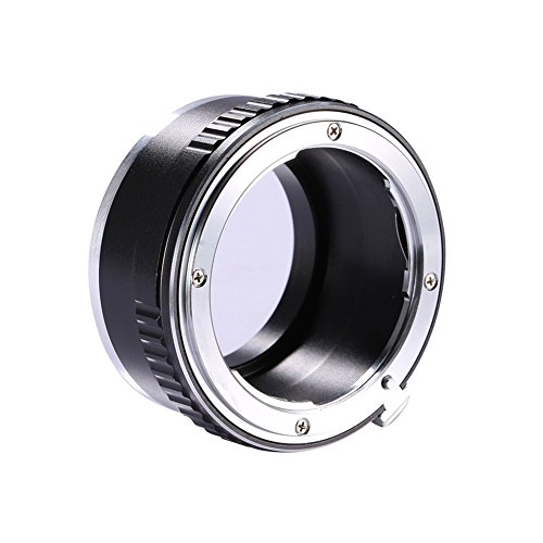 Beschoi Bague adaptation objectif Nikon-NEX Adaptateur monture objectif en m  tal pour monter objectif Nikon AI vers bo  tier Sony NEX comme Sony NEX-3 NEX-3C NEX-3N NEX-5 NEX-5C NEX-5N NEX-5R NEX-5T NEX-6 NEX-7 NEX-F3 NEX-VG10 VG20
