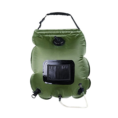 Preisvergleich Produktbild Surenhap Campingdusche 20L Solardusche Duschsack mit Duschkopf und Schlauch Pooldusche Duschen Beutel