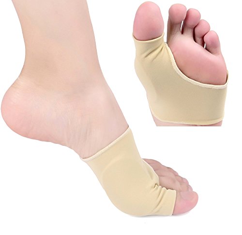 Bunion Corrector Bunion Relief Sleeves Bunion Pads Brace Cushions Toe Straightener with Gel Toe Separator, Spacer, Straightener and Spreader, Hallux Valgus Relief Big Toe Alignment