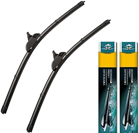 Mini Cooper Clubman 2007- 2012 Windscreen Front Pair Aero Flat Wiper Blades 18" 18" (A)