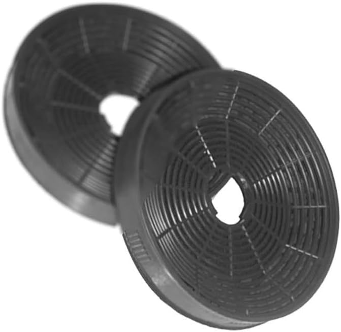 Bacasız Kullanım için 2 adet 16cm Hibsan Aspiratör Filtresi 3 Tırnak Davlumbaz Karbon Filtre 155mm