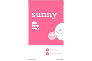VIAKAL Sunny The Face Wax 20 Wax Strips & 10 Finishing Wipes