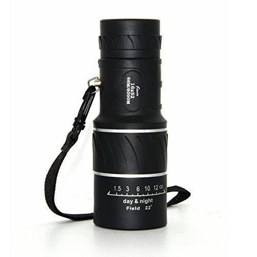 Pealiker 16x52 HD Monocular Telescope,Outdoor Portable Dual Focus Optics Zoom Lens Monoculars for Bird Watching Hunting… - Image 5