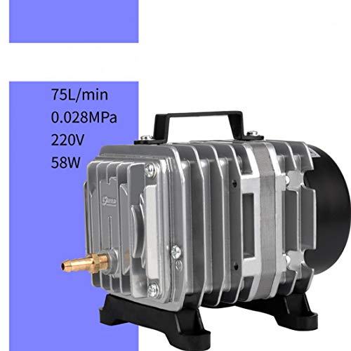 Preisvergleich Produktbild LINANNAV Aluminiumlegierung Heavy-Duty 58W Sauerstoffpumpe für Teich, Aquaponics, Hydroponik zu erhöhen (Size : Version A)