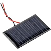Artlantis G&uuml;neş Paneli Solar Panel 8x4 cm 3 volt 100 mA 3 Adet G&uuml;neş Enerjisi Okul Sınıf Deney &Ccedil;alışmaları 80x40 mm