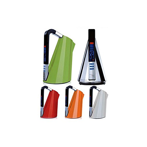 2000-2400W Wasserkocher „Vera“ in Schwarz matt / Orange 220V - 2