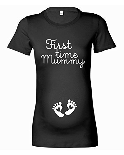 Womens 'First Time Mummy' Maternity T-Shirt - Various colours Available
