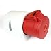 Produktbild CEE Wandsteckdose 32A 5-polig Starkstrom Steckdose mit Deckel IP44 400V 6h PCE