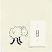 Produktbild Switch Aufkleber Cute Farm Animal Home Dekoration Wandaufkleber Für Kinderzimmer