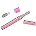 Women Lady Facial Trimmer Stainless Steel Blade Eyebrow Styling Electric Shaver Leg Arm Armpit Hair Remover Shaper Pink