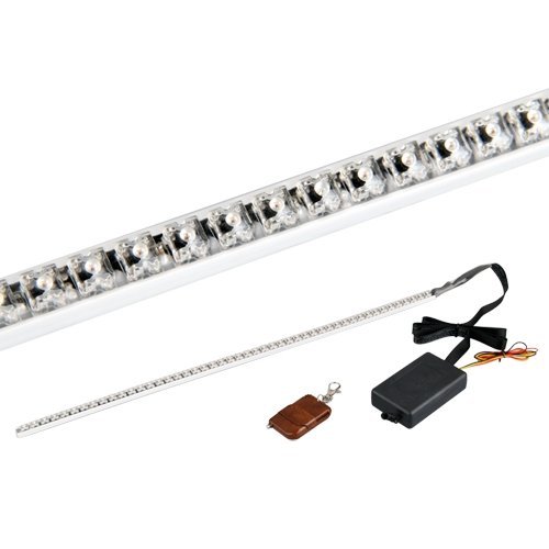 48LED Auto Knight Lauflicht Scanner Strip Streifen Rot - 2