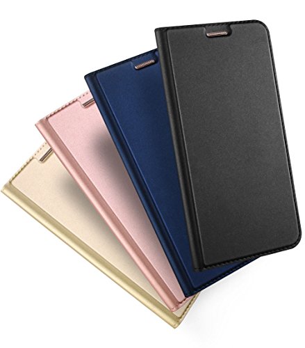 Samsung galaxy A5 2017 Hülle, Aostar Ledertasche Wallet Flip Cover Tasche Leder Brieftasche Schutzhülle mit Kartenfach und Ständer Handyhülle für A5 (2017) - 6