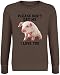 Produktbild Bitte ISS Nicht Ich Liebe Dich - Please Don't Eat I Love You Sweatshirt Jumper Pullover for Men & Women Soft Cotton & Polyester Blend Unisex Clothing X-Large