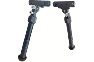 6,5-9 tum bipod taktisk V8 sidomonterad för Slitte MLOK