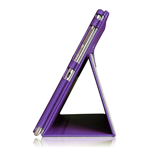 Fintie Samsung Galaxy Tab S 10.5 Hülle Case – Slim Fit Folio Kunstleder Schutzhülle Cover Tasche mit Ständerfunktion für Samsung Galaxy Tab S T800 T805 (10,5 Zoll) Tablet (mit Auto Schlaf / Wach Funktion), Violett - 5