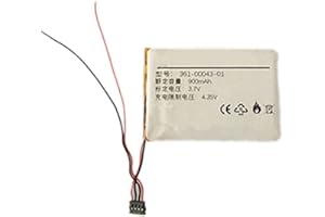 Bater¨ªa de Repuesto Backupower 361-00043 361-00043-01 Compatible con Garmin Edge 820 Edge 520 500 200 205 520 Plus Series 3,7 V, 900 mAh