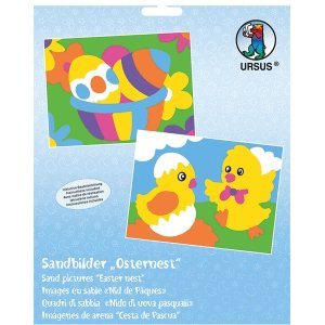 Preisvergleich Produktbild Ludwig Bähr Kreativset Sandbilder 'Osternest' 2 Motive 'Osternest'