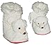 Produktbild Unbekannt Hausschuh Eisbär - SUPERWARM - Gr. 23 - 24 - 25 - 26 - gefütterter Plüschhausschuh / Boots / Hüttenstiefel / Hausstiefel Stiefel warm Tier Tiere / für Kinder ..