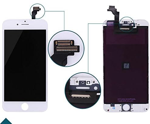 LT0220 White iPhone 6 (4.7) LCD Display Screen +Touch Digitizer Assembly Replacement Set with Tool Kits