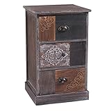 Die schicke Kommode ist ein echter Hingucker und wird jeden Raum in Ihrem Zuhause aufwerten. Die Anrichte wird aufgebaut geliefert und lässt sich sofort einsetzen