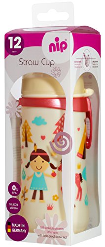 nip Trinkhalmbecher Straw Cup PP, 330 ml Girl - 4