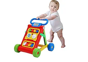 Banshika Musical Baby Walker for Baby/Toddler - First Step Baby Runner for Walking - Perfect for Age 6+ Months