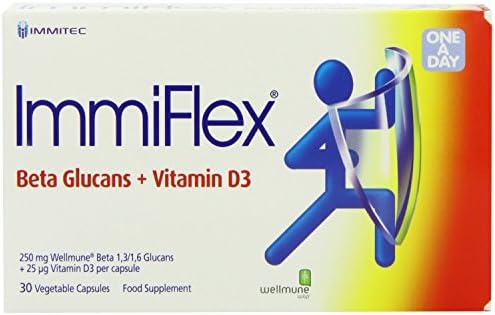 Immiflex 250 Mg Wellmune + 25 Mcg Vit D3 - 30caps