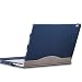 Produktbild Laptop-Tasche für Veröffentlicht in 2015 Microsoft Surface Book - Premium-PU-Lederhülle 13,5 Zoll, Magnetic Attraction Abnehmbar Zwei Verwendungsmöglichkeiten, Blau