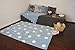 Lorena Canals Topos Washable Rug (Blue)