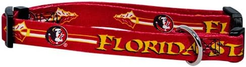 Hunter Mfg NCAA Florida State Seminoles Adjustable Pet Collar, XX-Small, Team Color
