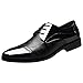 Produktbild MOIKA Herrenschuhe, Herren Modern Classic Lace Up Leder gefüttert perforierte Halbschuhe