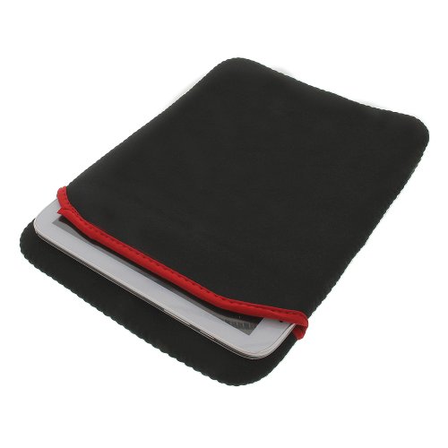 Netbook Tasche Case Schutz Hülle schwarz rot bis 29,4cm (11,6 Zoll) für Apple iPad iPad (3. Generation) - 2