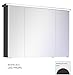 Produktbild PELIPAL Trentino 770/800 Spiegelschrank/Mokka/LED-Profil / 75 x 72 x 20 cm/EEK: A++