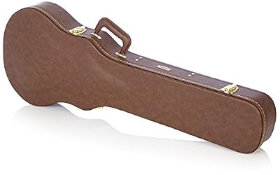 Gator - Étui en bois pour guitare type Les Paul - Marron vintage
