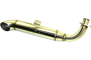 ‎STONEDER STONEDER Edelstahl-Auspuff für Honda Z50 Monkey Bike ATC70 Mini Trail 50