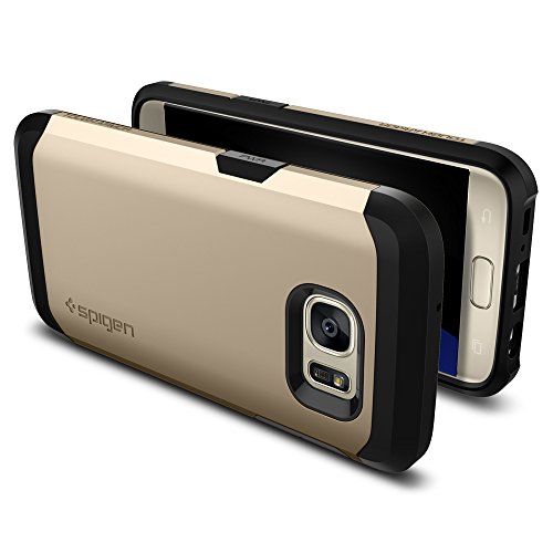 Spigen Tough Armor - Funda para Samsung Galaxy S7 color dorado reviews Spigen Tough Armor - Funda para Samsung Galaxy S7 color dorado